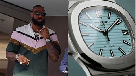 patek philippe tiffany lebron james|LeBron James tiffany patek.